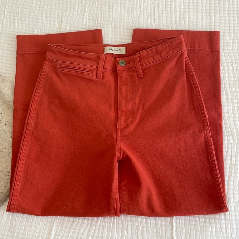 Madewell Slim Emmett Wide-Leg Crop